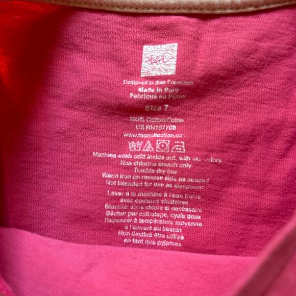 Tea Collection 100% Cotton Horse Top 7Y - Picture 3 of 4